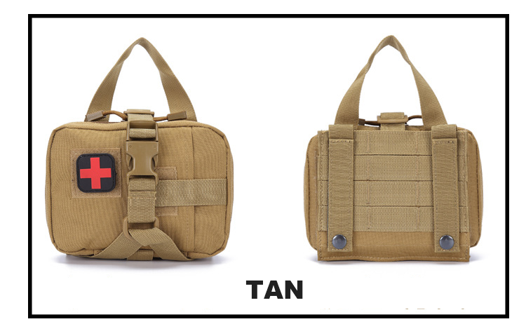 First Aid Kit Military Tactical Bag Molle EDC Pouch