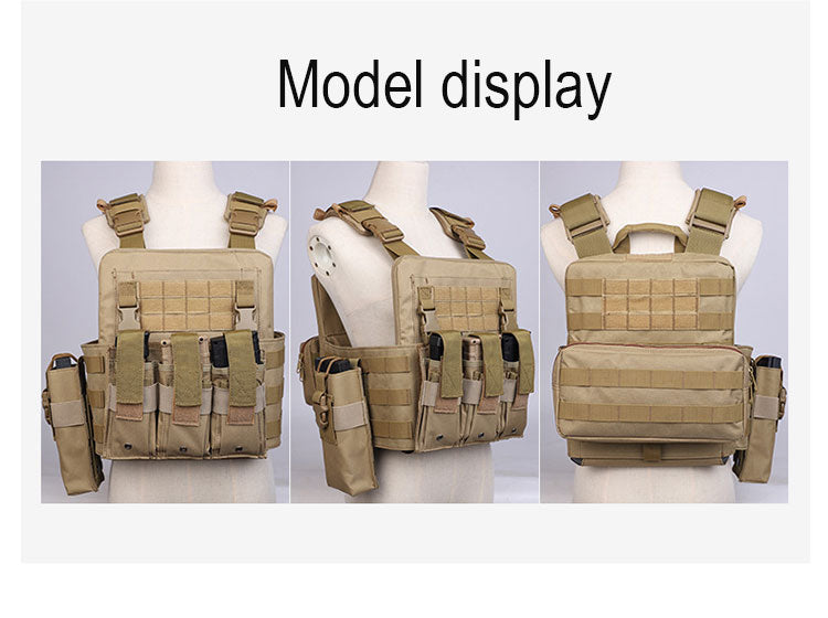 Molle Hunting Tactical Vest Chest Rig Protective Waistcoat