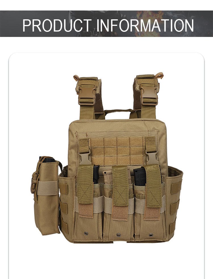 Molle Hunting Tactical Vest Chest Rig Protective Waistcoat