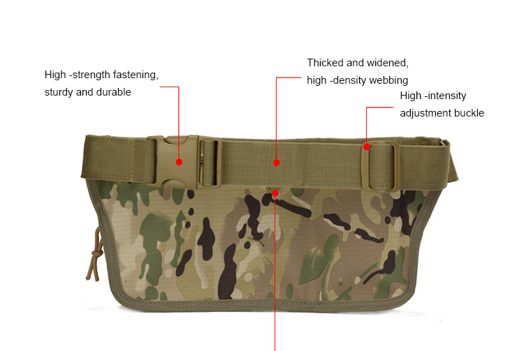 800D Tactical Molle Pouch Outdoor Waist Bag