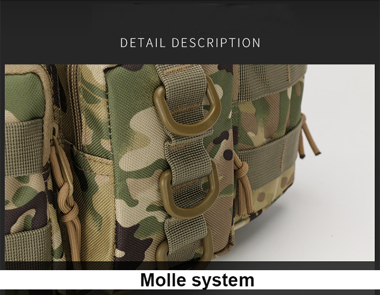 800D Tactical Molle Pouch Outdoor Waist Bag