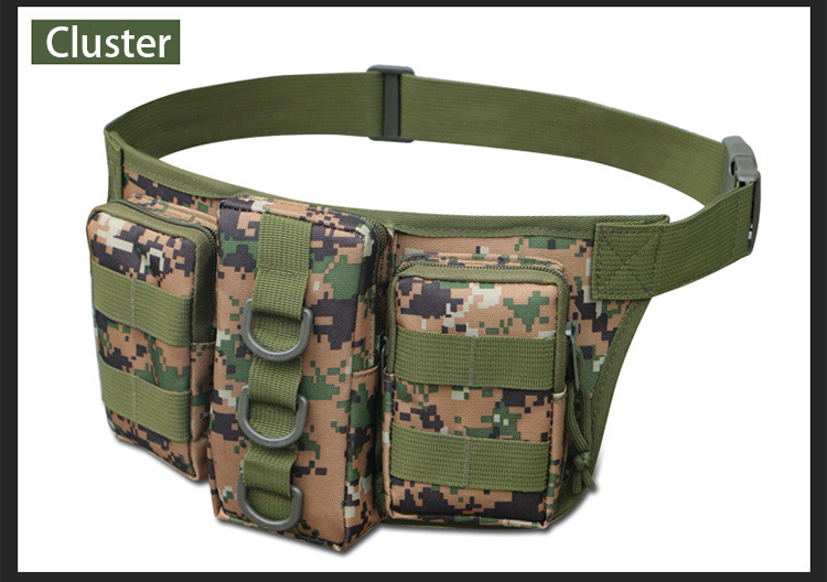 800D Tactical Molle Pouch Outdoor Waist Bag