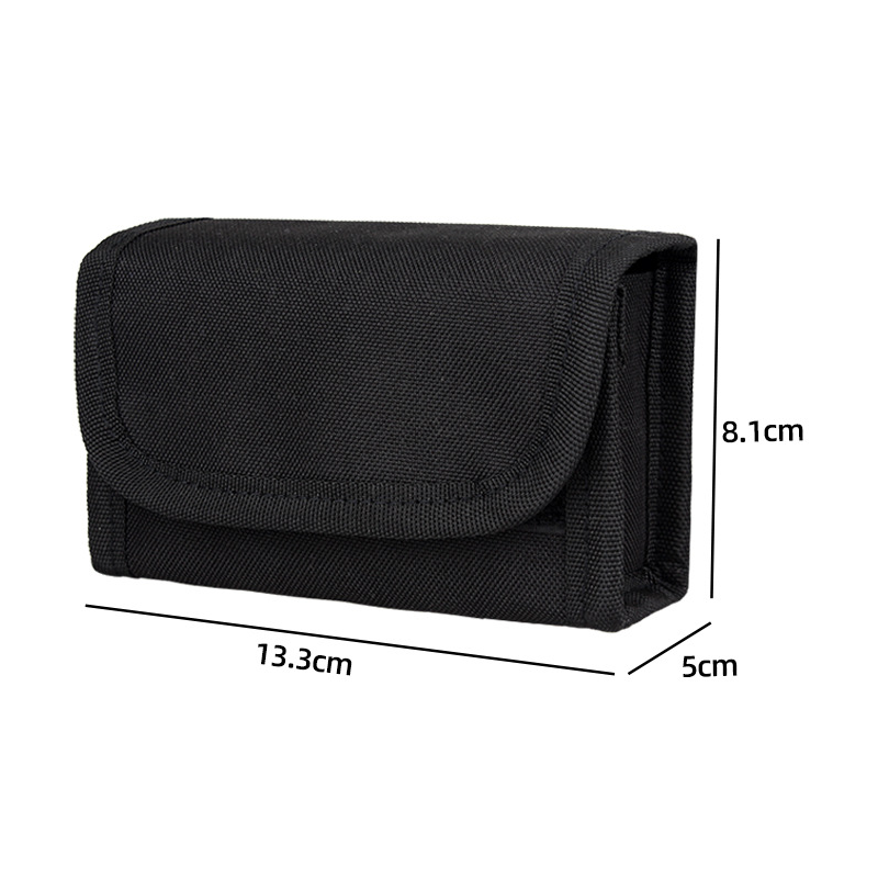 Tactical 10 Round Buttstock Black Nylon Elasticity Butt Stock Ammo Shell Holder for Shotgun