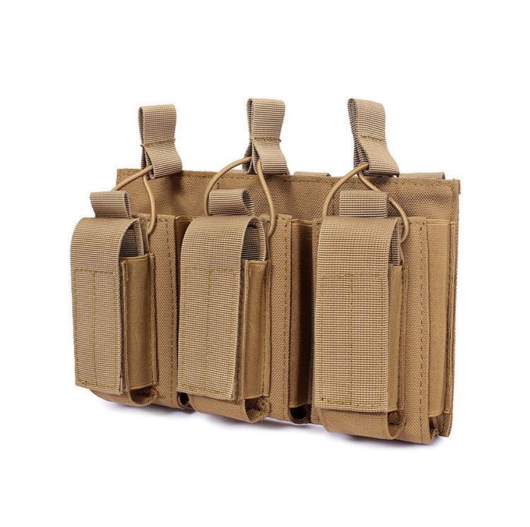 Triple Magazine Pouch For M14 M16 AK AR 5.56