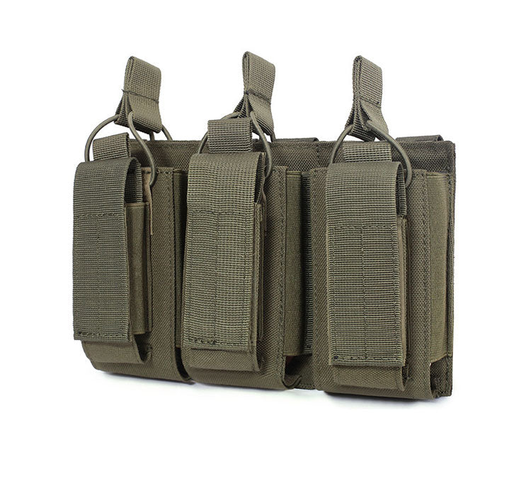 Triple Magazine Pouch For M14 M16 AK AR 5.56