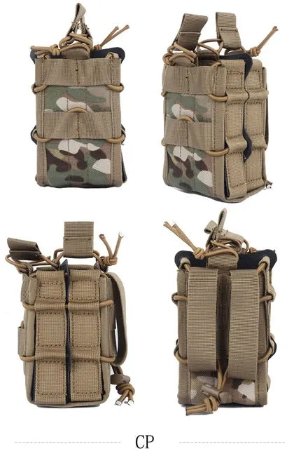 Molle Double Magazine Pouch For AK 7.62 M4 5.56