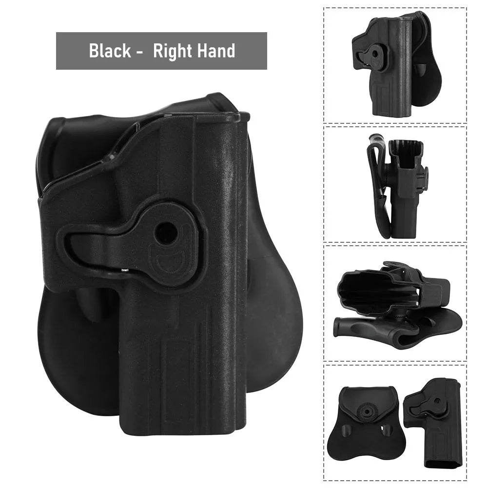 Left/Right Hand Tactical IMI Glock Holster Case Gun Holster for Glock 17 19 22 26 31