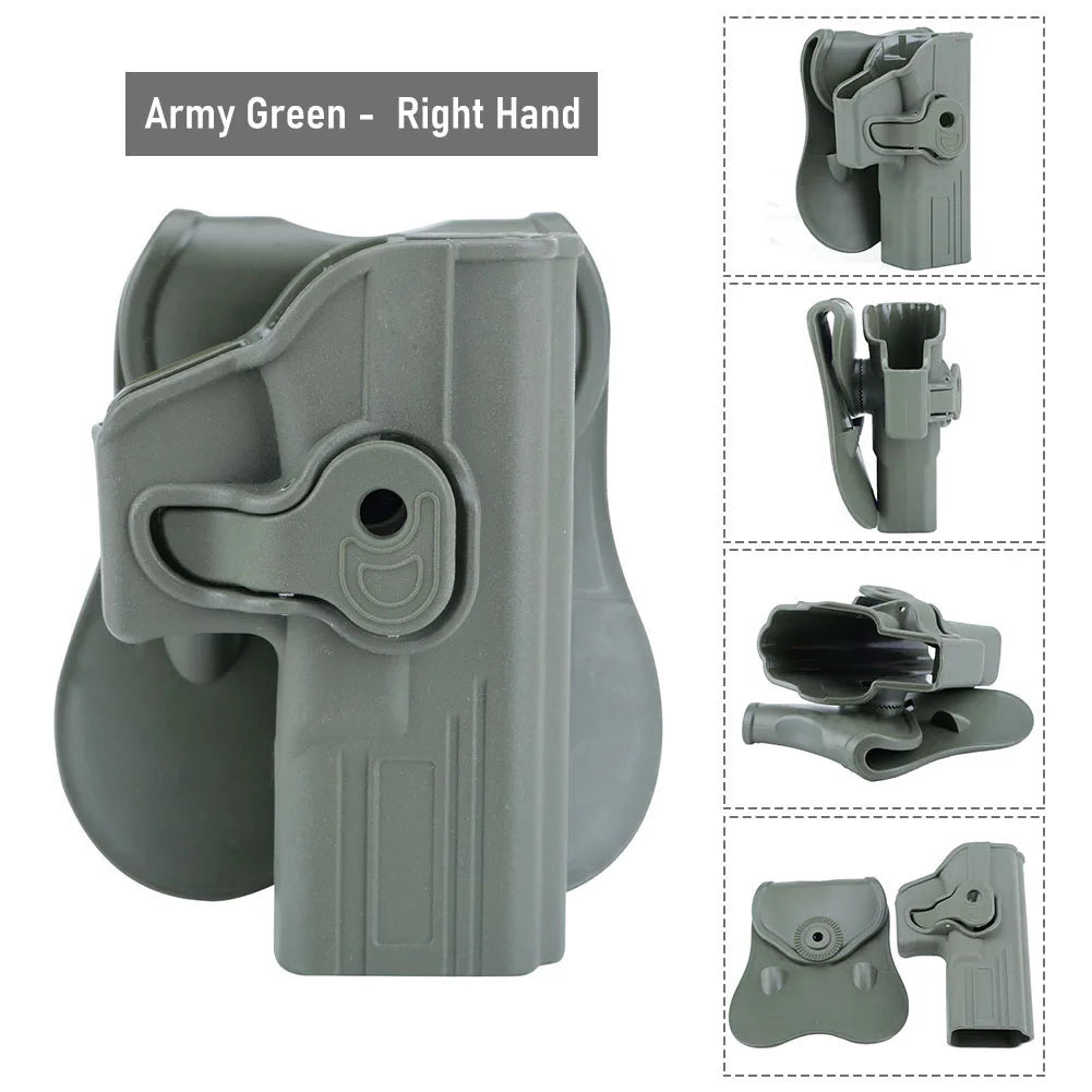 Left/Right Hand Tactical IMI Glock Holster Case Gun Holster for Glock 17 19 22 26 31