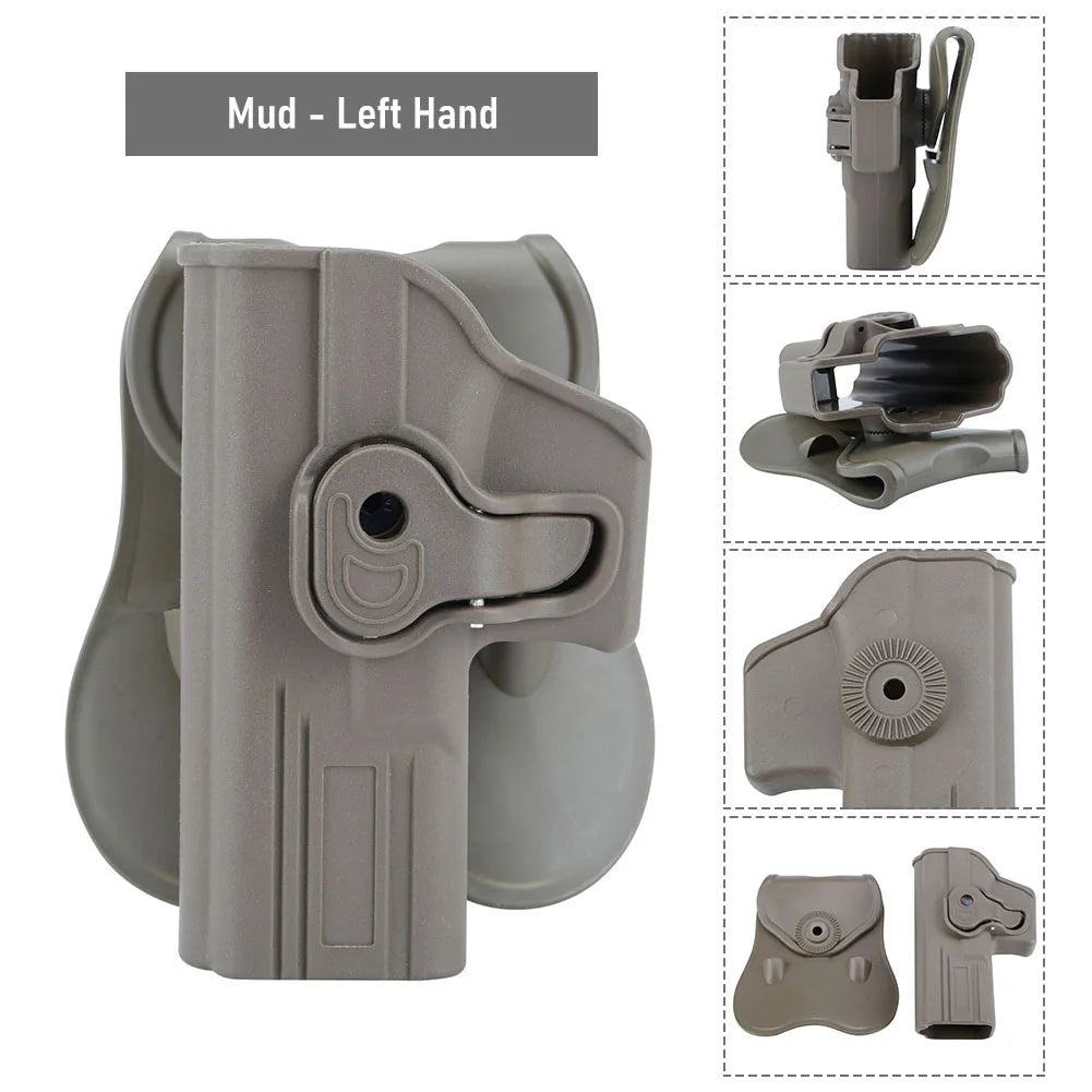 Left/Right Hand Tactical IMI Glock Holster Case Gun Holster for Glock 17 19 22 26 31