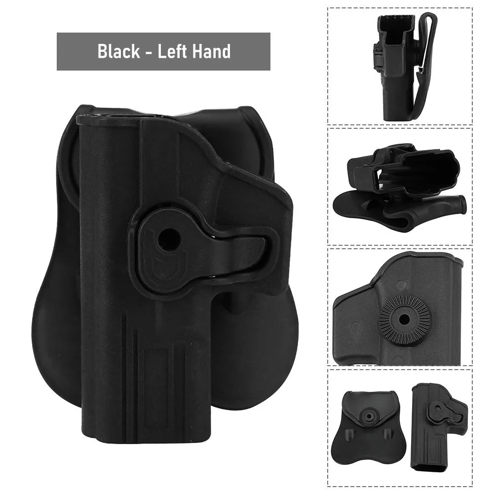 Left/Right Hand Tactical IMI Glock Holster Case Gun Holster for Glock 17 19 22 26 31