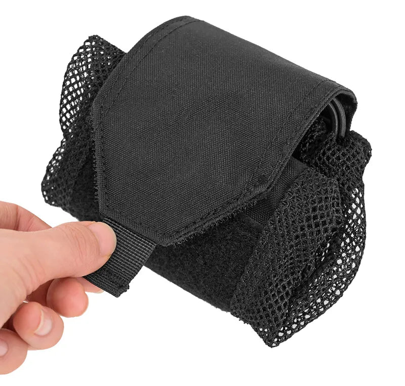 Mini Foldable Net Pocket Tactical Roll-Up Mag Mesh Dump Pouch