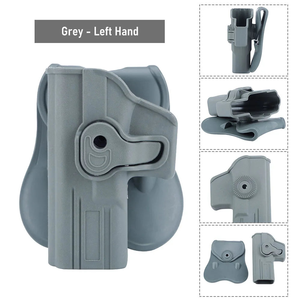 Left/Right Hand Tactical IMI Glock Holster Case Gun Holster for Glock 17 19 22 26 31