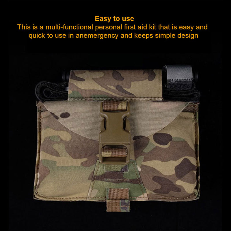 Trauma Pouch IFAK Medical Kits for Battle Belt D3CRM MK4 Plate Carrier Tactical Vest