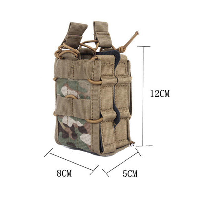 Molle Double Magazine Pouch For AK 7.62 M4 5.56